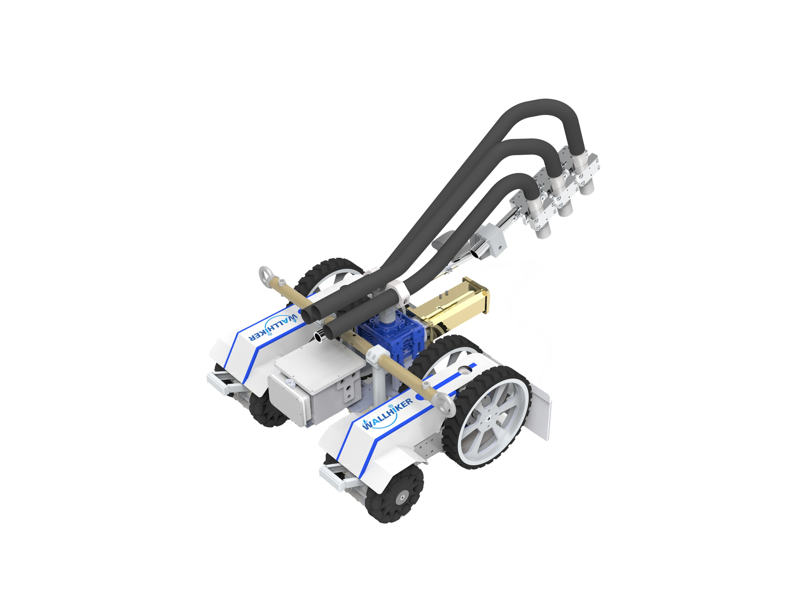 Wallhiker W-04 Swing Arm Sandblasting Robot